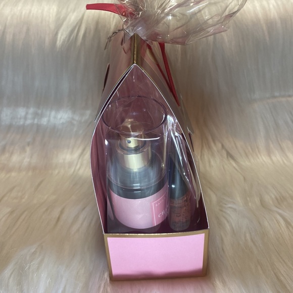 “Champagne Toast” 3-pc Mini Travel Set, Bath & Body Works, w/ NWT + gift box/bow - Picture 7 of 8
